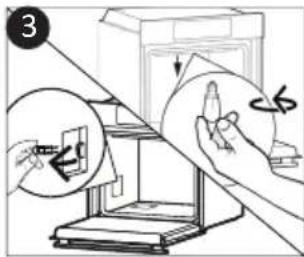CANDY FIDC B605 L - Wymiana zarówki (Zaleź od modelu piekarnika.) - 3