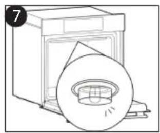 CANDY FIDC B605 L - Spuldzes maina (atkarigs no modela) - 7