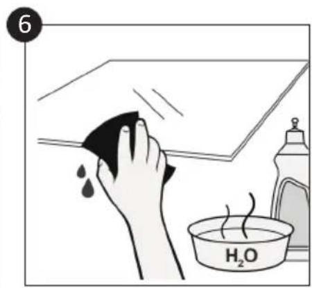 CANDY FIDC B605 L - RIMOZIONE E PULIZIA DELLE SCAFFALATURE A FILO - 6