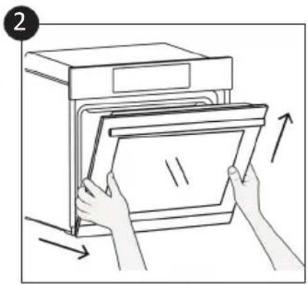 CANDY FIDC B605 L - Démontage et nettoyage des supports lateraux - 2