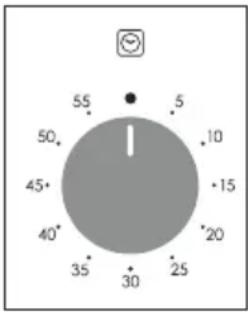 CANDY FIDC B605 L - Utilisation du minuteur utilisation de la minuterie de fin de cuisson - 1