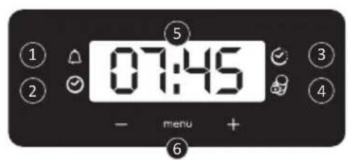 CANDY FIDC B605 L - περιγραφή πίνακα ελέγχου (εξαρτάται από το μοντέλο) - 8