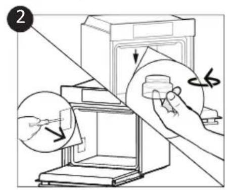 CANDY FIDC B605 L - Substituir a Lampie (Dependendo do Modelo doorno.) - 2