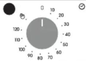 CANDY FIDC B605 L - Utilisation du programmeur d'horloge à commande tactile (en fonction du modèle de four.) - 2