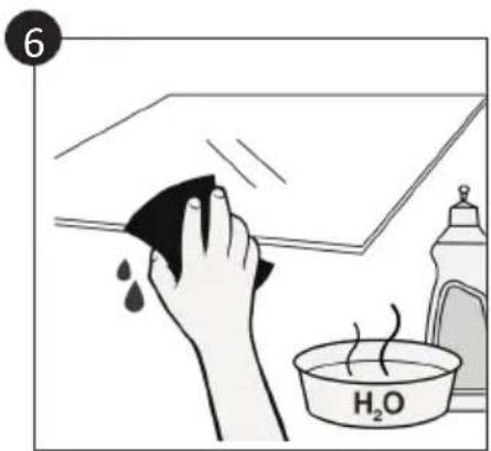 CANDY FIDC B605 L - OHJEET SIVUTELINEIDEN POISTAMISEKSI JA PUHDISTAMISEKSI - 6