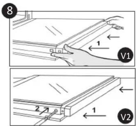 CANDY FIDC B605 L - DEMONTAZ A CISTENI BOCNICH DRZAKU - 8