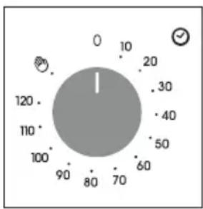 CANDY FIDC B605 L - Kypsennyksen paattymisajastimen kayttaminen - 1