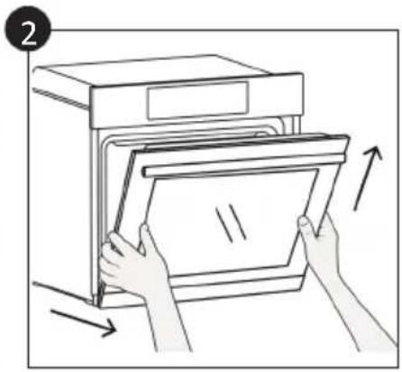 CANDY FIDC B605 L - OHJEET SIVUTELINEIDEN POISTAMISEKSI JA PUHDISTAMISEKSI - 2