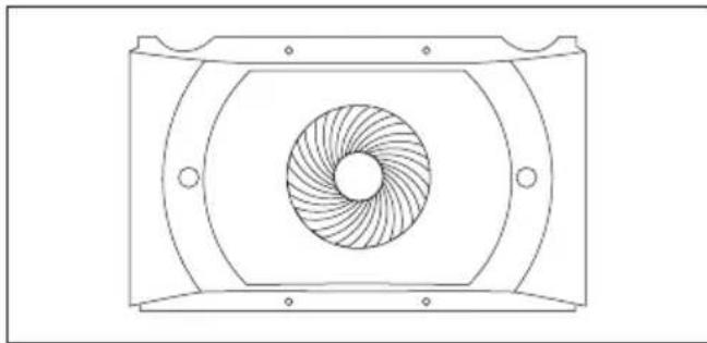 CANDY FIDC B605 L - Panel szefa kuchni (tylko jesti wystepuje) - 1