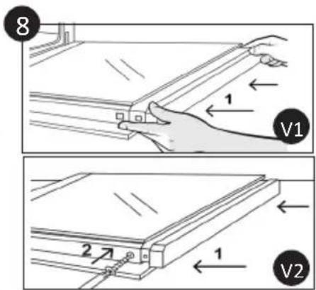 CANDY FIDC B605 L - HCTpykun 3a CbAHe n NOUcTbaHe Ha ctpaHnHnTe CTouKu - 8