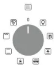 CANDY FIDC B605 L - Uźycie programatora zegara ze sterowaniem dotykowym (Zaleź od modelu piekarnika.) - 1