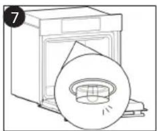 CANDY FIDC B605 L - Lemputes keitimas (priklauso nuo modelio) - 7