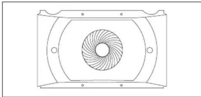 CANDY FIDC B605 L - The tray holder - 1