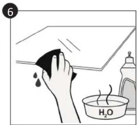 CANDY FIDC B605 L - VERWIJDERING EN REINIGING VAN ROOSTERS - 6