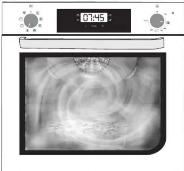 CANDY FIDC B605 L - Changer l'ampoule (en fonction du modèle de four.) - 10