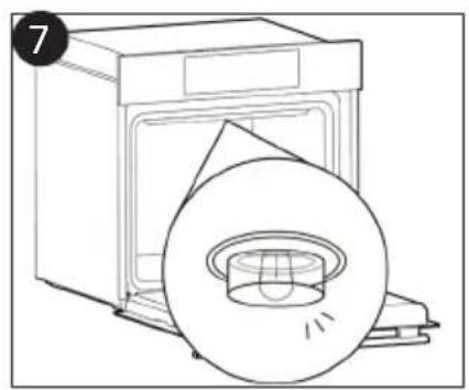 CANDY FIDC B605 L - Fjerning og rengjøring av glassdøren (Avhengig av ovnsmodellen.) - 16