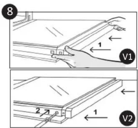 CANDY FIDC B605 L - RIMOZIONE E PULIZIA DELLE SCAFFALATURE A FILO - 8