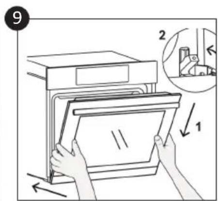 CANDY FIDC B605 L - RIMOZIONE E PULIZIA DELLE SCAFFALATURE A FILO - 9