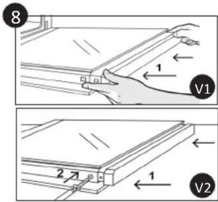 CANDY FIDC B605 L - VERWIJDERING EN REINIGING VAN ROOSTERS - 8