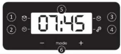 CANDY FIDC B605 L - Avertissements : - 8