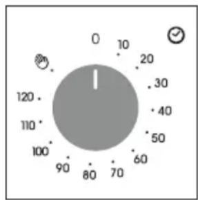 CANDY FIDC B605 L - Minutes taimera izmantošana Gatavošanas beigu taimera izmantošana - 2