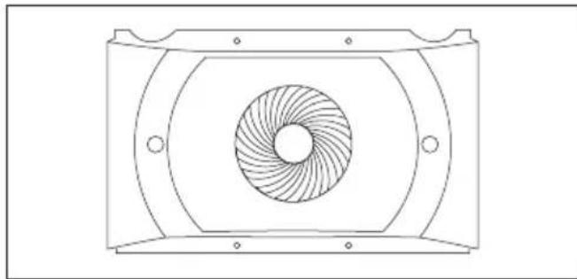 CANDY FIDC B605 L - Drziak na plech - 1