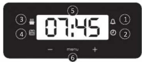 CANDY FIDC B605 L - Näytön kuvaus (Uunimallista riippuen.) - 11