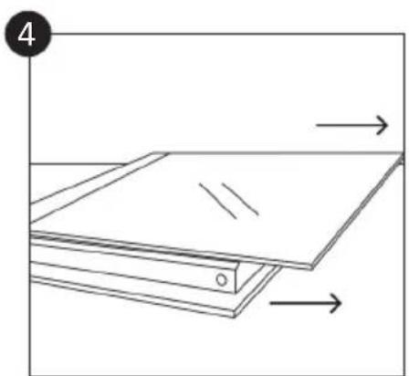 CANDY FIDC B605 L - INSTRUCTION PENTRU INALATAREA SICURATAREA RACCURIOR LATRICE - 4