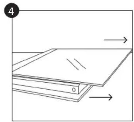 CANDY FIDC B605 L - RIMOZIONE E PULIZIA DELLE SCAFFALATURE A FILO - 4