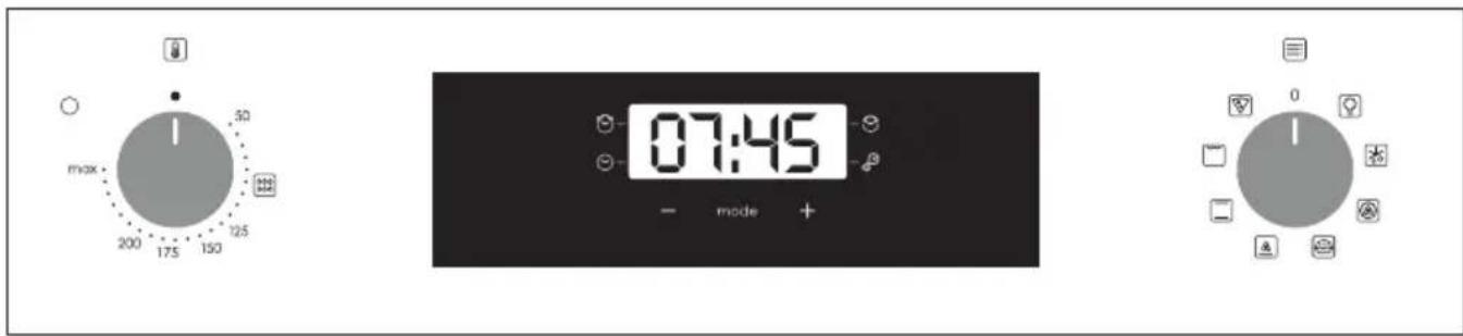 CANDY FIDC X825 L - Betrieb des Backofens - 1