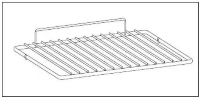 CANDY FIDC X825 L - Rejilla metálica - 1