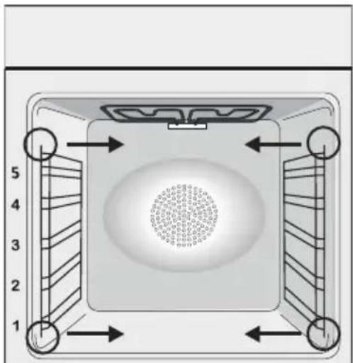CANDY FIDC X825 L - RIMOZIONE E PULIZIA DELLE SCAFFALATURE A FILO - 1
