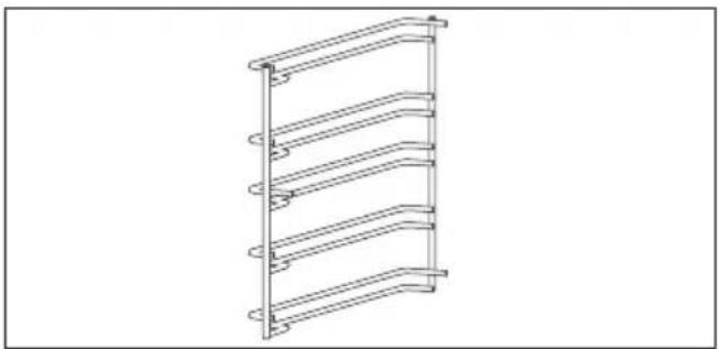 CANDY FIDC X825 L - Grades de arame laterais - 1