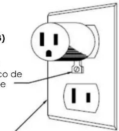 OMEGA JC3000 - ADVERTENCIA: INSTRUCCIONES PARA CONECTAR A TIERRA. - 2