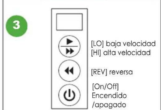 OMEGA JC3000 - ENSAMBLAJE DE INICIO RÁPIDO - 7