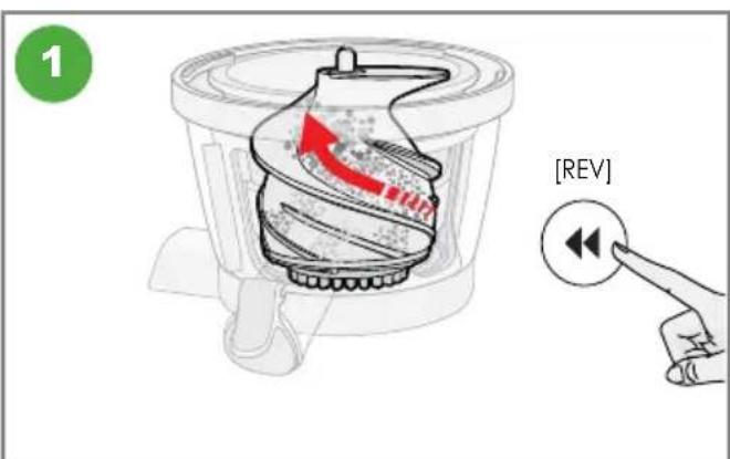 OMEGA JC3000 - IF THE AUGER STOPS WORKING - 1