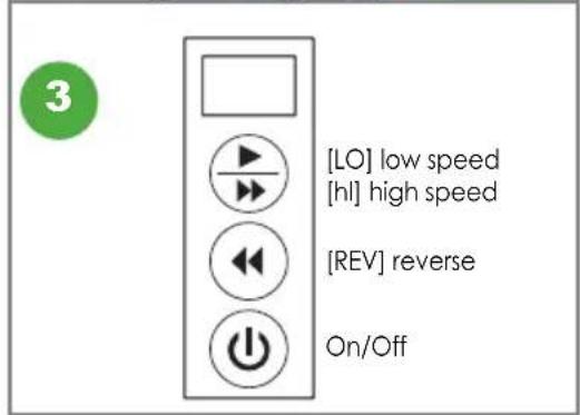OMEGA JC3000 - DIRECTIONS FOR USE - 3