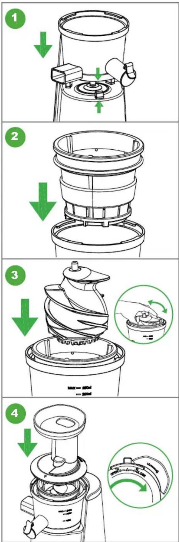 OMEGA JC3000 - HOW TO ASSEMBLE - 1