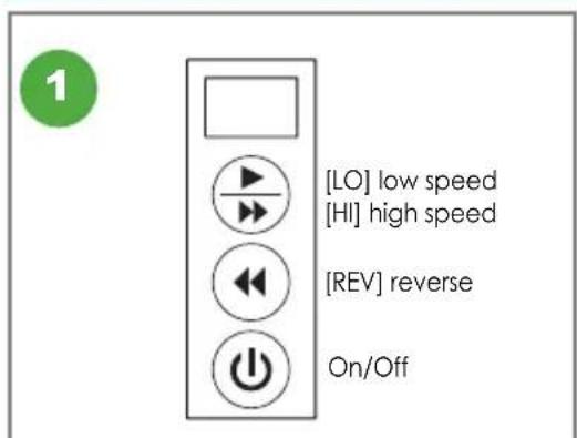 OMEGA JC3000 - DIRECTIONS FOR USE - 1