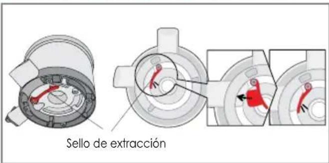 OMEGA JC3000 - SELLO DE EXTRACCION - 1