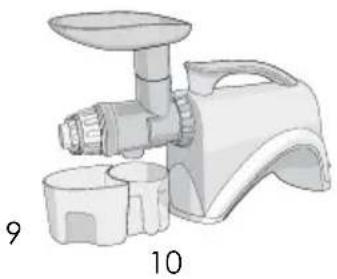 OMEGA NC900 - Extracteur de JUS - 2