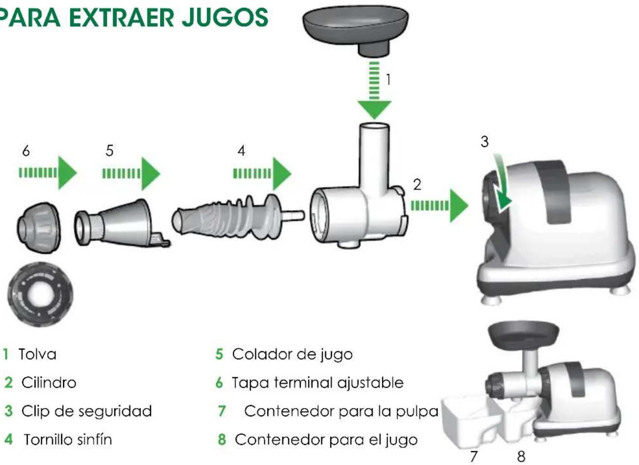 OMEGA J8006HDS - ENSAMBLADO DE INICIO RÁPIDO - 1