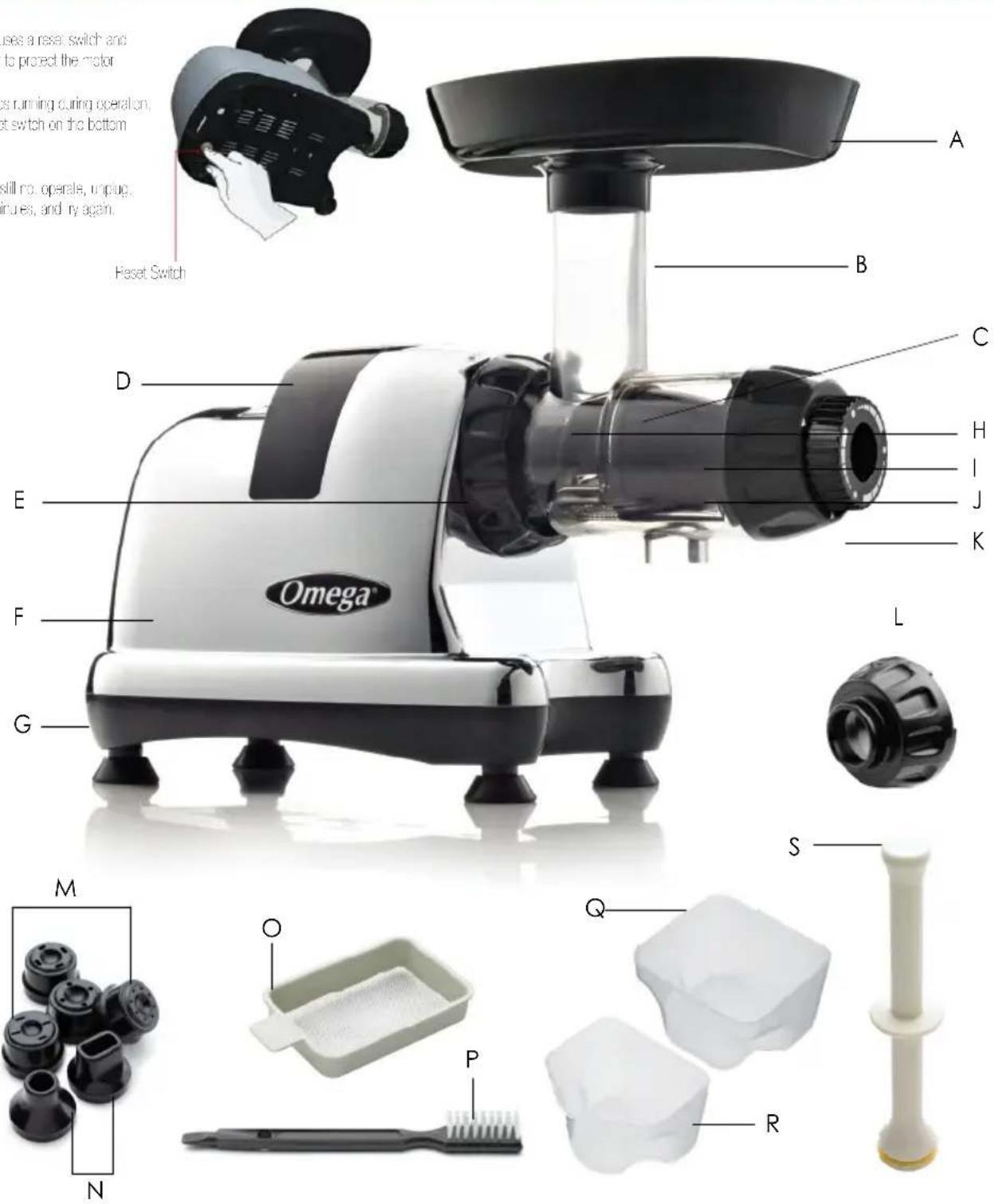 OMEGA J8006HDS - KNOW YOUR OMEGA - 1
