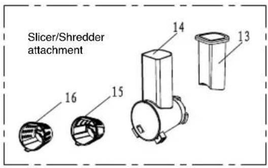 OMEGA H3000 - PARTS & FUNCTION (OPTIONAL ACCESSORIES) - 1