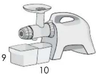 OMEGA NC1000 - Extracteur de JUS - 2