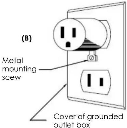 OMEGA MM400 - WARNING: GROUNDING INSTRUCTIONS - 2