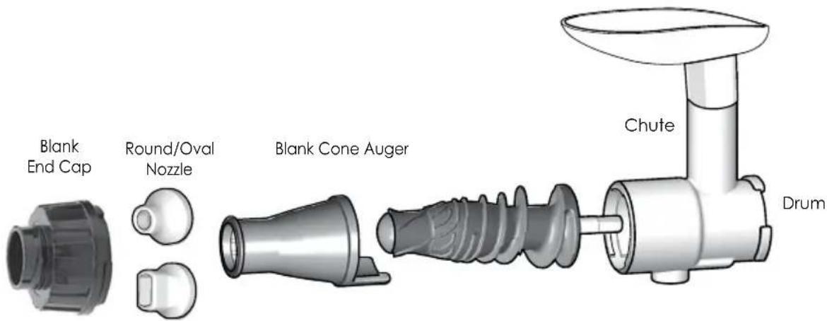 OMEGA MM1500 - Round/Oval Nozzle - 1