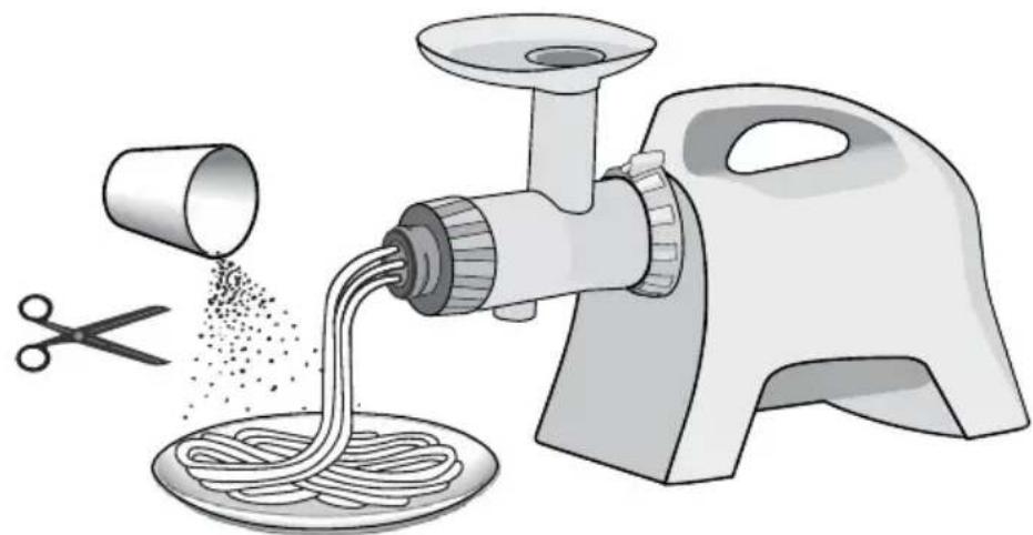 OMEGA MM1500 - Round, Flat or Breadsticks Nozzle - 2