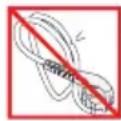 OMEGA 8005 - DO NOT MOISTEN THE BASE OR SPLASH WATER ON THE BASE. - 1