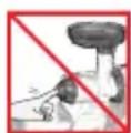 OMEGA 8005 - DO NOT MOISTEN THE BASE OR SPLASH WATER ON THE BASE. - 8